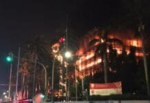 Gedung Kejaksaan Agung Terbakar