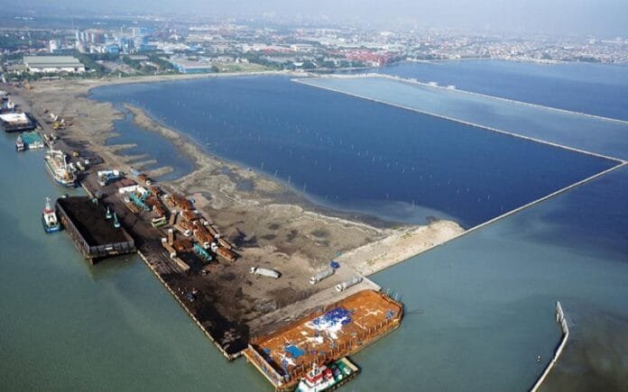 Foto udara Pelabuhan Marunda (breakingnews)
