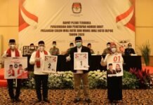 Pasangan Idris-Imam Raup 412 Suara di Depok Jaya, Pradi-Afifah 336