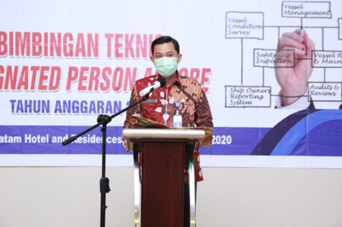 Direktur Perkapalan dan Kepelautan Ditjen Perhubungan Laut Kementerian Perhubungan Capt. Hermanta | HUBLA.DEPHUB.GO.ID