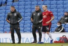 Solskjaer Janjikan Donny van de Beek Merumput Bela MU