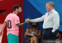 Ronald Koeman: Messi Masih Bahagia di Barcelona