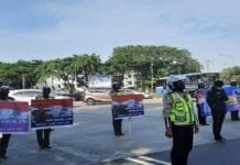 Arus Lalu Lintas di Tiga Lokasi Dialihkan Imbas Demo