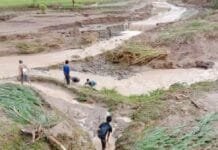 Jembatan Tombang Bye Terputus Imbas Banjir di Kabupaten Mamasa
