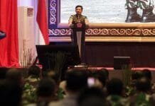 HUT Ke-75 TNI, Panglima Bangga Prajurit Menjaga Keutuhan NKRI