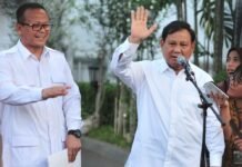 Prabowo Tuding Kericuhan Demo Tolak UU Ciptaker Ditunggangi Asing