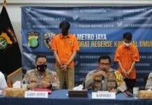 Polda Metro Tahan 28 Tersangka Kericuhan Aksi Tolak UU Ciptaker