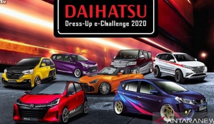 Tangkapan layar Flyer Daihatsu Dress Up e-Challenge 2020. ANTARA | CHAIRUL ROHMAN