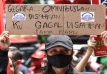 Antisipasi Demo UU Ciptaker, Kawasan Patung Kuda Menuju Istana Merdeka Ditutup