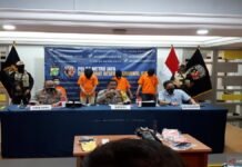 10 Begal Pesepeda Dibekuk, Satu Pelaku Ditembak