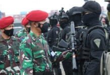 Dankoopssus: TNI tidak Membiarkan Terorisme Ancam Masyarakat