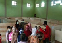 Puluhan Warga Lereng Merapi Dievakuasi di TPPS Tlogolele