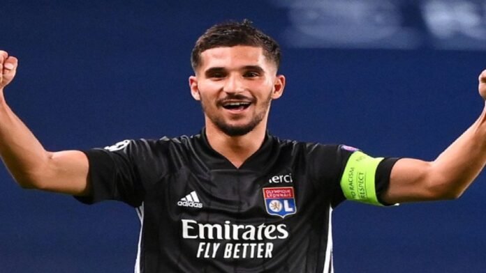Gelandang Lyon Houssem Aouar | ANTARA