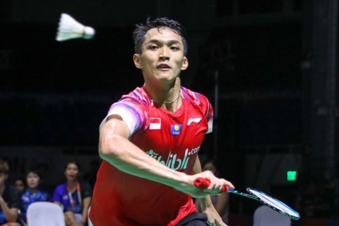 Pebulutangkis tunggal putra Indonesia Jonatan Christie