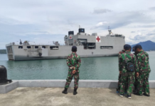 Tiba di Mamuju, RS Terapung TNI AL Siap Tangani Pasien Korban Gempa