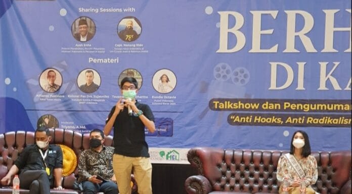 Talkshow ‘Berhenti di Kamu, Tavasya Berbagi Tips Tangkal Hoaks di Kalangan Pelajar