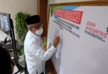 Wali Kota Depok Sambut Baik Komitmen DPMPTSP Membangun Zona Integritas WBK dan WBBM