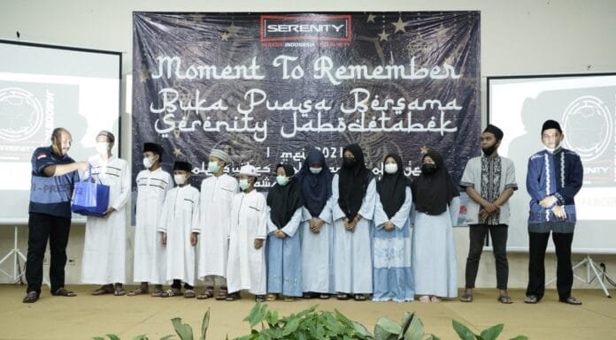 Rayakan HUT Ke 3, Serenity Jabodetabek Lakukan Donasi dan Ganti Logo