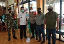 Delapan Puluh Persen Warga Cinere Limo Sudah divaksin