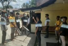 Polres Sorong Selatan Rekonstruksi Kasus Penyerangan Pos Ramil Maybrat