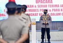 Lantik Kabaintelkam-Kapolda, Kapolri Ingatkan Jajaran Jangan Padamkan Api saat Sudah Besar