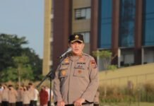 Apel Perdana Kapolda Riau: Rasa Syukur Harus Jadi Pondasi untuk Mengabdi