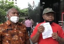 Serahkan Bukti Proyek Pembangunan ke KPK, Perwakilan Keluarga Bupati Supiori Klarifikasi Laporan Korneles Materay