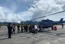 Ops Damai Cartenz Berhasil Evakuasi Delapan Korban Penembakan KKB