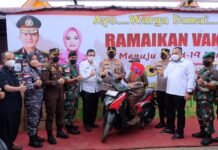 Irjen Iqbal Beri Hadiah Motor kepada Peserta Vaksinasi, Sumardi: Terima Kasih Pak Kapolda
