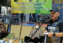 Walikota Depok Resmikan Taman Sehat Tematik