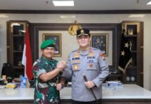 Jalin Sinergitas TNI Polri, Kapolda Riau Bangga Dikunjungi Pangdam I BB