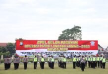 Kapolda Riau Pimpin Apel Gabungan Operasi Patuh Lancang Kuning 2022