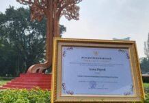 Depok Raih Nirwasita Tantra, Walikota Ingatkan Untuk Tidak Berpuas Diri