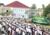 Sholat Idul Adha 1443 H Bersama Masyarakat, Polda Riau Distribusikan 207 Hewan Qurban