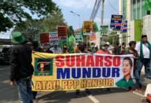 Dianggap tidak Becus Urus Partai, Kader PPP Demo Lagi Tuntut Suharso Mundur