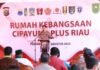 Forkopimda Provinsi Riau Resmikan Rumah Kebangsaan Cipayung Plus