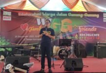 Bima Arya di Silaturahmi Warga Jalan Gunung – Gunung : Persahabatan Untuk Selamanya