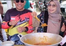 Rakenas Apeksi ke XV, Walikota Depok dan Istri Ikuti Lomba Marandang