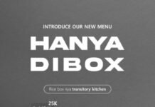 Hanya di Box Transitory Kitchen