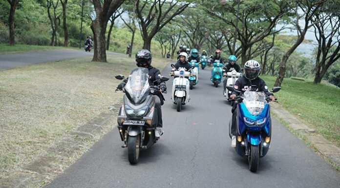 Peringati Hari Sumpah Pemuda, Komunitas Motor YRFI Gelar City Touring Peringati hari sumpah pemuda
