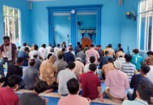 Dirundung Duka, Puluhan Jamaah Masjid An-Naba PWI Kota Bogor Menggelar Doa Bersama dirundung duka