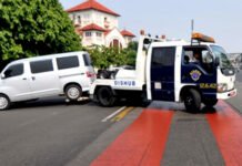 2.133 Kendaraan yang Parkir Liar Diderek Dishub