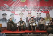 Tangkal Radikalisme, Forkopimda Bogor Gelar Rakor