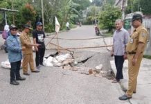 Buis Beton di Pondok Petir Amblas, DPUPR Kota Lakukan Monitoring Depok