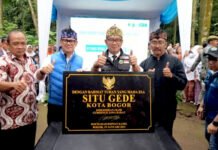 Resmikan Situ Gede, Emil Sebut Bagian dari Upaya Peningkatan Ekonomi Masyarakat