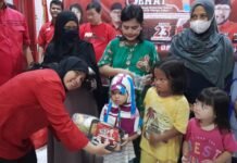 Diah Pitaloka dan Kader PDIP Kota Bogor Beri Kado Istimewa untuk Megawati