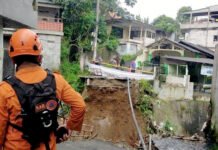 Jembatan di Gang Pala yang Menghubungkan Dua Wilayah Terputus