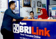 Transaksi AgenBRILink Tembus Rp1,3 Kuadriliun