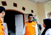 Wabup Garut Tinjau Rumah Warga Korban Gempa