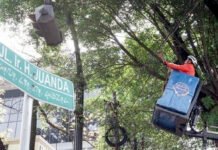 Kabel yang Melintang di Sejumlah Kawasan Ditertibkan